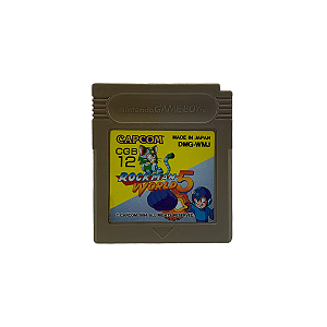 Jogo RockMan World 5 - GBC (Japonês)