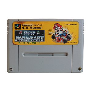 Jogo Super Mario Kart - SNES (Japonês)