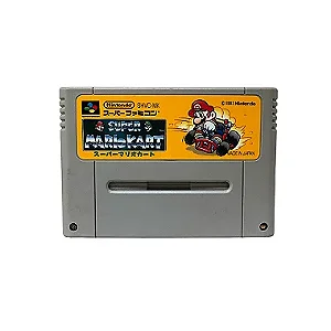 Jogo Super Mario Kart - SNES (Japonês)