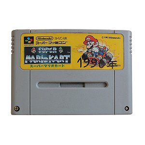 Jogo Super Mario Kart - SNES (Japonês)