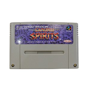Jogo Samurai Shodown / Samurai Spirits - SNES (Japonês)