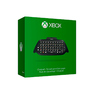 Chatpad + Headset com Fio Microsoft - Xbox One