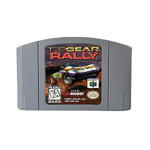 Jogo Top Gear Rally - N64