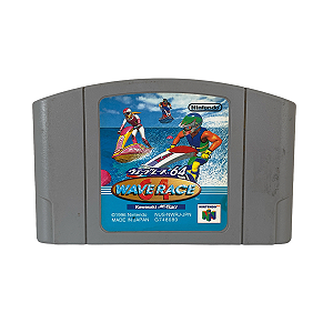 Jogo Wave Race 64: Kawasaki Jet Ski - N64 (Japonês)