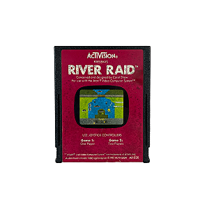 Jogo River Raid - Atari