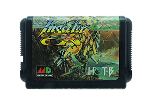 Jogo Insector X - Mega Drive (Japonês)