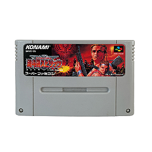 Jogo Contra - Super Famicom (Japonês)