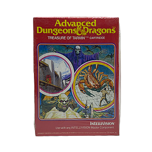 Jogo Advanced Dungeons & Dragons: Treasure of Tarmin -  Intellvision (LACRADO)