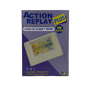 Cartucho Action Replay PLUS - Sega Saturn