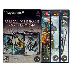 Jogo Medal of Honor Collection - PS2