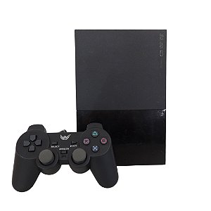 Console PlayStation 2 Slim Preto - Sony (Desbloqueado 1.93)