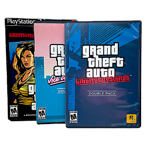 Grand Theft Auto III + Vice City Double Pack Ps2 (Jogo GTA