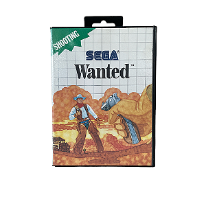 Jogo Wanted - Mega Drive