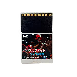 Jogo Bullfight Ring no Hasha - PC Engine (Japonês)