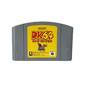 Jogo Donkey Kong 64 - N64 (Japonês)