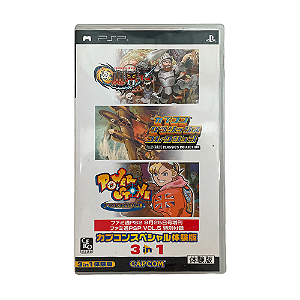 Jogo Capcom Especial 3 Em 1 (Versão de teste) - PSP (Japonês)