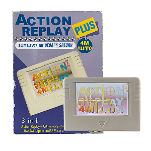 Cartucho Action Replay PLUS - Sega Saturn