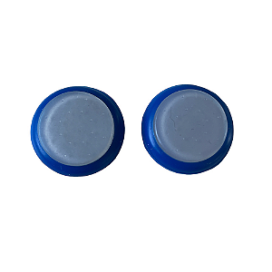 Capa de Silicone Azul e Cinza para Analógico - Xbox 360, Xbox One, PS3 e PS4