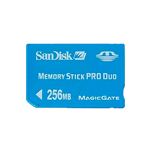 Cartão de Memória Memory Stick Pro Duo 256MB - Sandisk