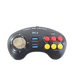 Controle Dynacom Turbo Pad Control TPC-4 - Master System e Atari