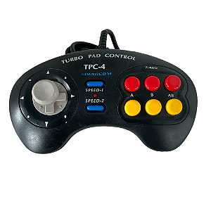 Controle Dynacom Turbo Pad Control TPC-4 - Master System e Atari