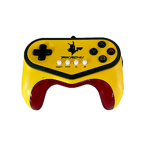 Controle Pokkén Tournament Pro Pad Amarelo - Wii U