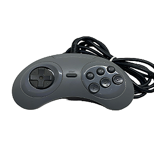 Controle Mega Drive 3 Cinza - Sega