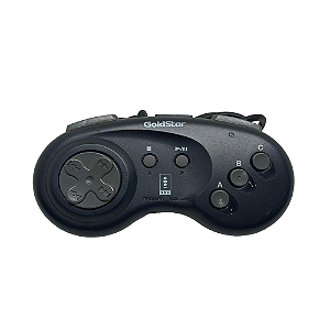 Controle Goldstar Control Pad Preto - 3DO