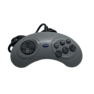 Controle Mega Drive 3 Cinza - Sega