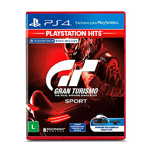Jogo Gran Turismo Sport - PS4 (Playstation Hits)