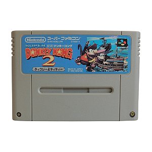 Jogo Super Donkey Kong 2 - SNES (Japonês)