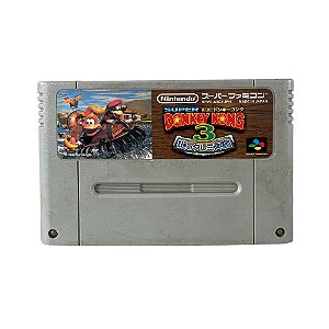 Jogo Super Donkey Kong 3: Nazo no Krems Shima - SNES (Japonês)