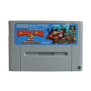 Jogo Super Donkey Kong 2: Dixie & Diddy - SNES (Japonês)