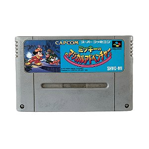 Jogo Mickey no Magical Adventure - SNES (Japonês)