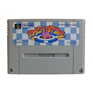 Jogo Kirby Bowl / Kirby's Dream Course - SNES (Japonês)
