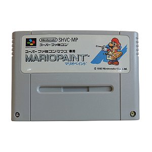 Jogo Mario Paint - SNES (Japonês)