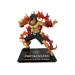 Action Figure One Piece Portgas D. Ace Figuarts Battle Vers. - Bandai