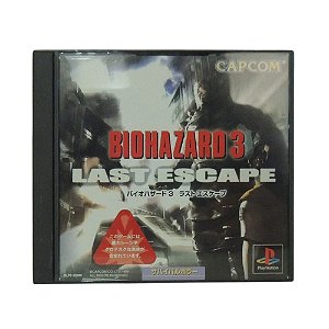 Jogo BioHazard 3: Last Escape - PS1 (Japonês)