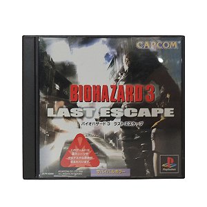 Jogo BioHazard 3: Last Escape - PS1 (Japonês)