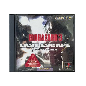Jogo BioHazard 3: Last Escape - PS1 (Japonês)