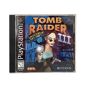 Jogo Tomb Raider III: Adventures of Lara Croft - PS1