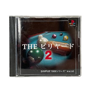 Jogo Simple 1500 Series Vol. 50: The Billiard 2 - PS1 (Japonês)