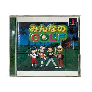 Jogo Minna No Golf - PS1 (Japonês)