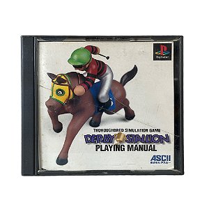 Jogo Derby Stallion - PS1 (Japonês)