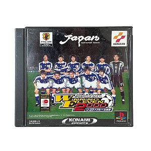 Jogo World Soccer Jikkyou Winning Eleven 2000: U-23 Medal e no Chousen - PS1 (Japonês)
