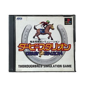 Jogo Derby Stallion - PS1 (Japonês)