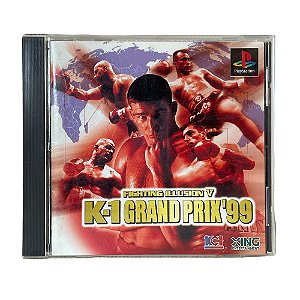 Jogo Fighting Illusion V: K-1 Grand Prix '99 - PS1 (Japonês)