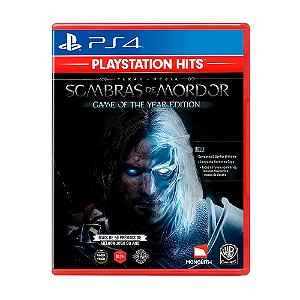 Jogo Terra Média: Sombras de Mordor (Game of the Year Edition) - PS4 (PlayStation Hits)