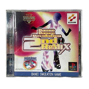 Jogo Dance Dance Revolution 2nd Remix - PS1 (Japonês)