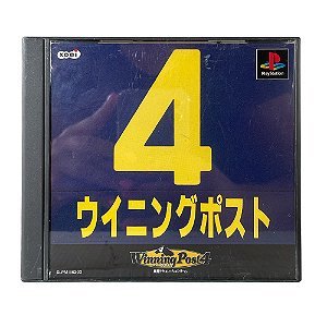 Jogo Winning Post 4 - PS1 (Japonês)